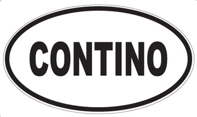 CONTINO - Oval Magnet