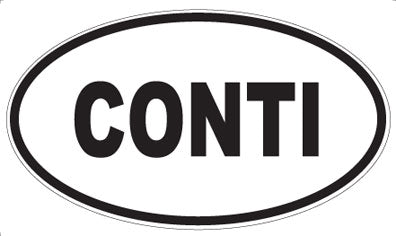 CONTI - Oval Magnet