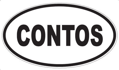 CONTOS - Oval Magnet