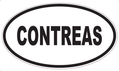CONTREAS - Oval Magnet