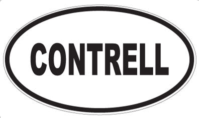 CONTRELL - Oval Magnet