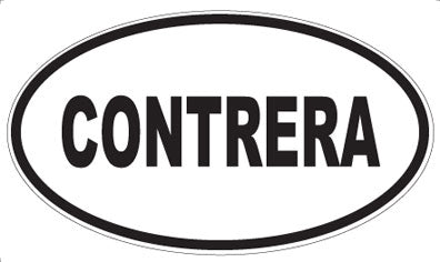 CONTRERA - Oval Magnet