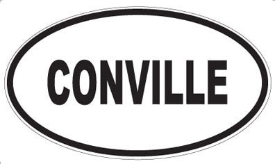CONVILLE - Oval Magnet