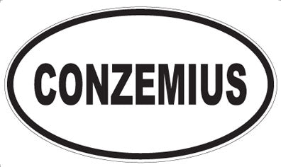 CONZEMIUS - Oval Magnet