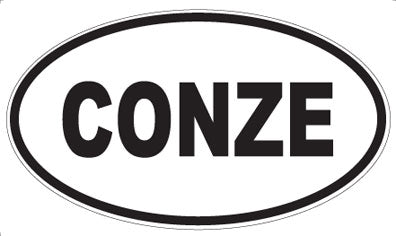 CONZE - Oval Magnet