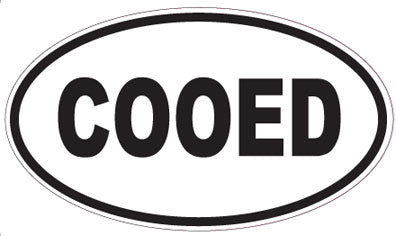 COOED - Oval Magnet