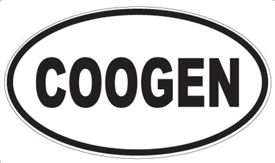 COOGEN - Oval Magnet