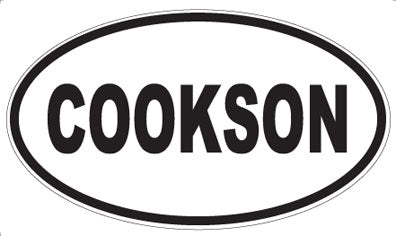 COOKSON - Oval Magnet