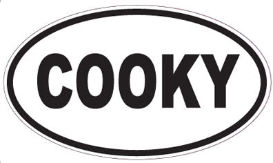 COOKY - Oval Magnet
