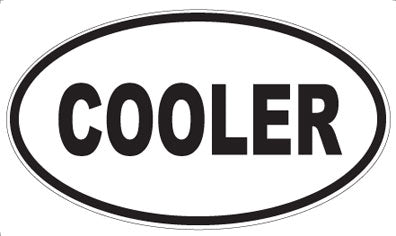 COOLER - Oval Magnet