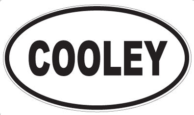 COOLEY - Oval Magnet