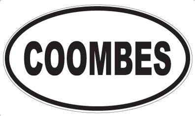 COOMBES - Oval Magnet