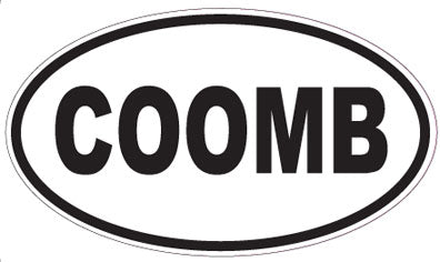 COOMB - Oval Magnet