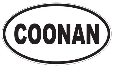 COONAN - Oval Magnet