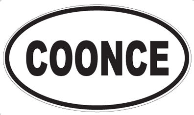 COONCE - Oval Magnet