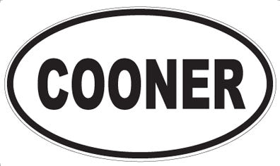 COONER - Oval Magnet