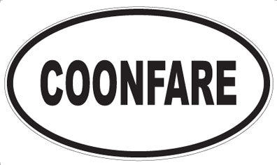 COONFARE - Oval Magnet