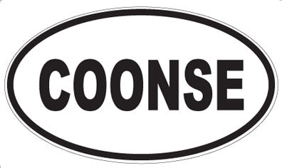 COONSE - Oval Magnet