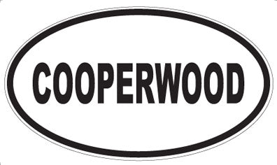 COOPERWOOD - Oval Magnet