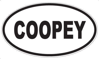 COOPEY - Oval Magnet