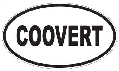 COOVERT - Oval Magnet