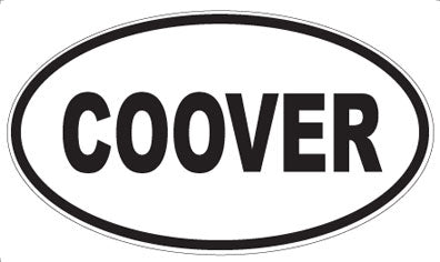COOVER - Oval Magnet