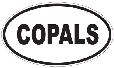COPALS - Oval Sticker