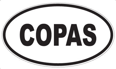 COPAS - Oval Magnet