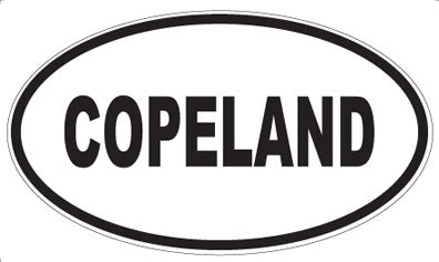 COPELAND - Oval Magnet