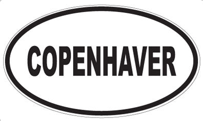 COPENHAVER - Oval Magnet