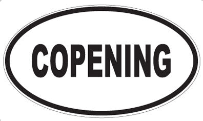 COPENING - Oval Magnet