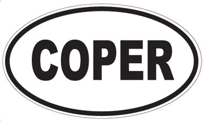 COPER - Oval Magnet
