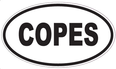 COPES - Oval Magnet