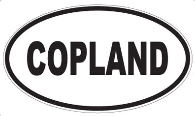 COPLAND - Oval Magnet