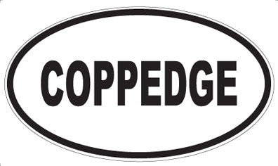 COPPEDGE - Oval Magnet