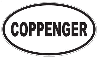 COPPENGER - Oval Magnet