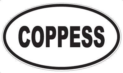 COPPESS - Oval Magnet