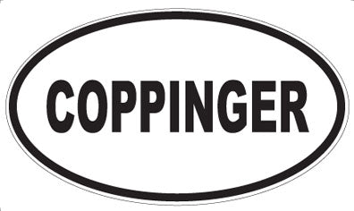 COPPINGER - Oval Magnet