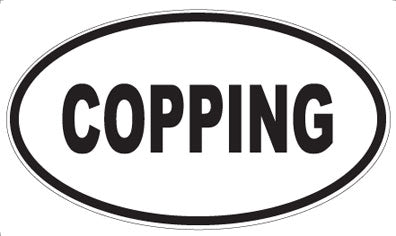 COPPING - Oval Magnet