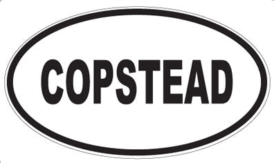 COPSTEAD - Oval Magnet