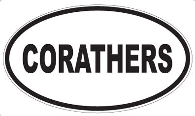 CORATHERS - Oval Magnet