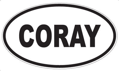 CORAY - Oval Magnet