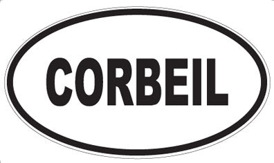 CORBEIL - Oval Magnet