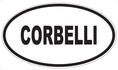 CORBELLI - Oval Magnet