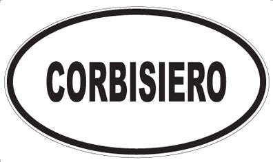 CORBISIERO - Oval Magnet