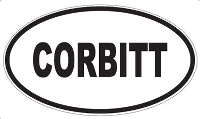 CORBITT - Oval Magnet
