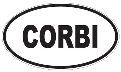 CORBI - Oval Magnet