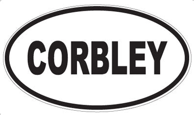 CORBLEY - Oval Magnet