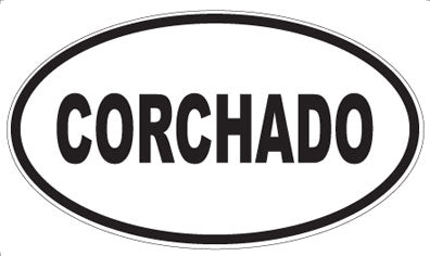 CORCHADO - Oval Magnet