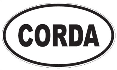 CORDA - Oval Magnet